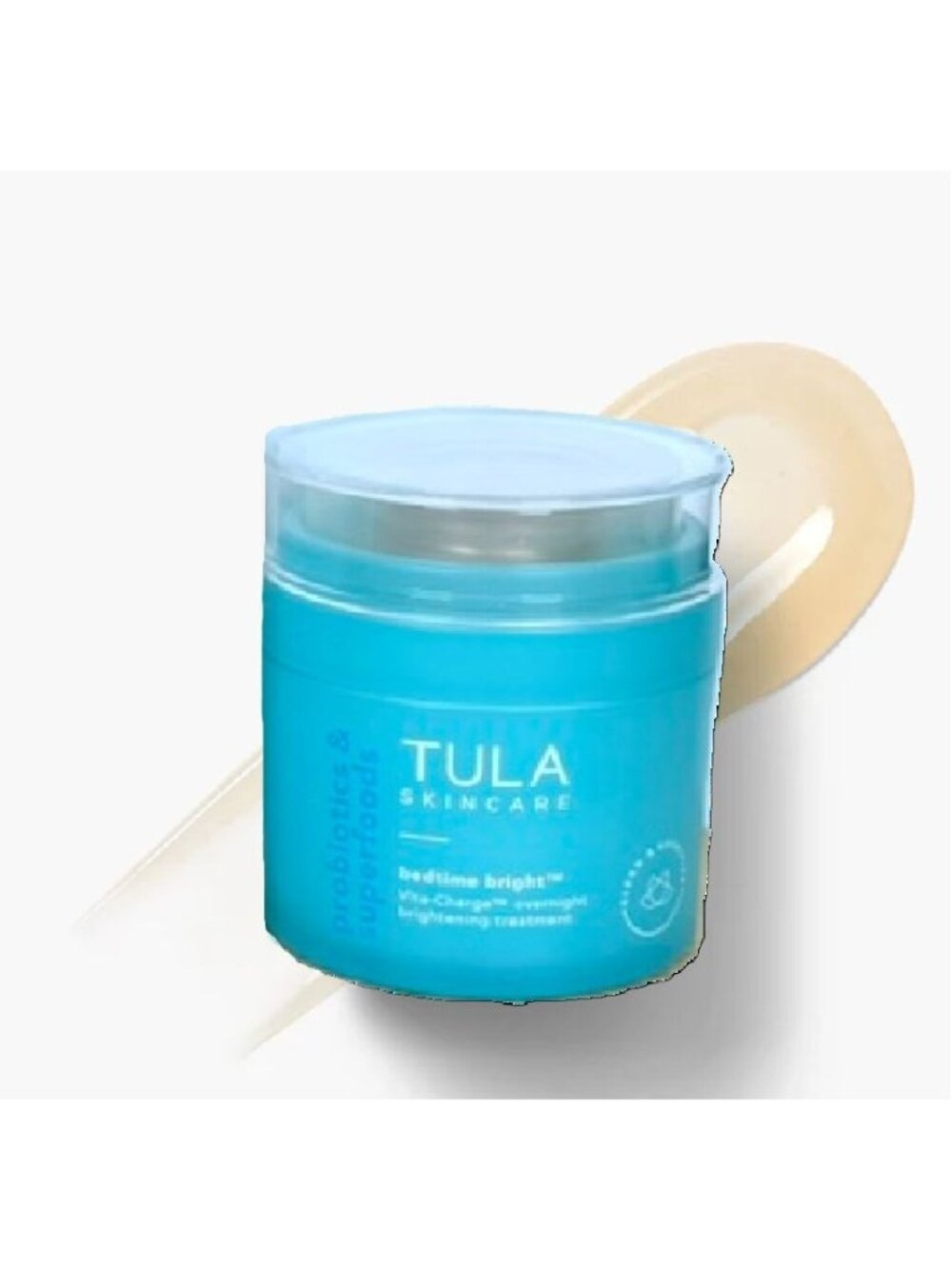 Tula Skincare Bedtime Bright Vita Charge Overnight Brightening Treatment 1.7 Oz